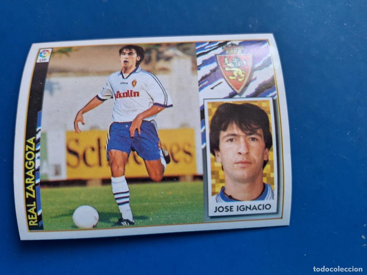 Cromos de f&uacute;tbol: Este 97 98 1997 1998 Jose Ignacio Real Zaragoza coloca sin pegar nuevo