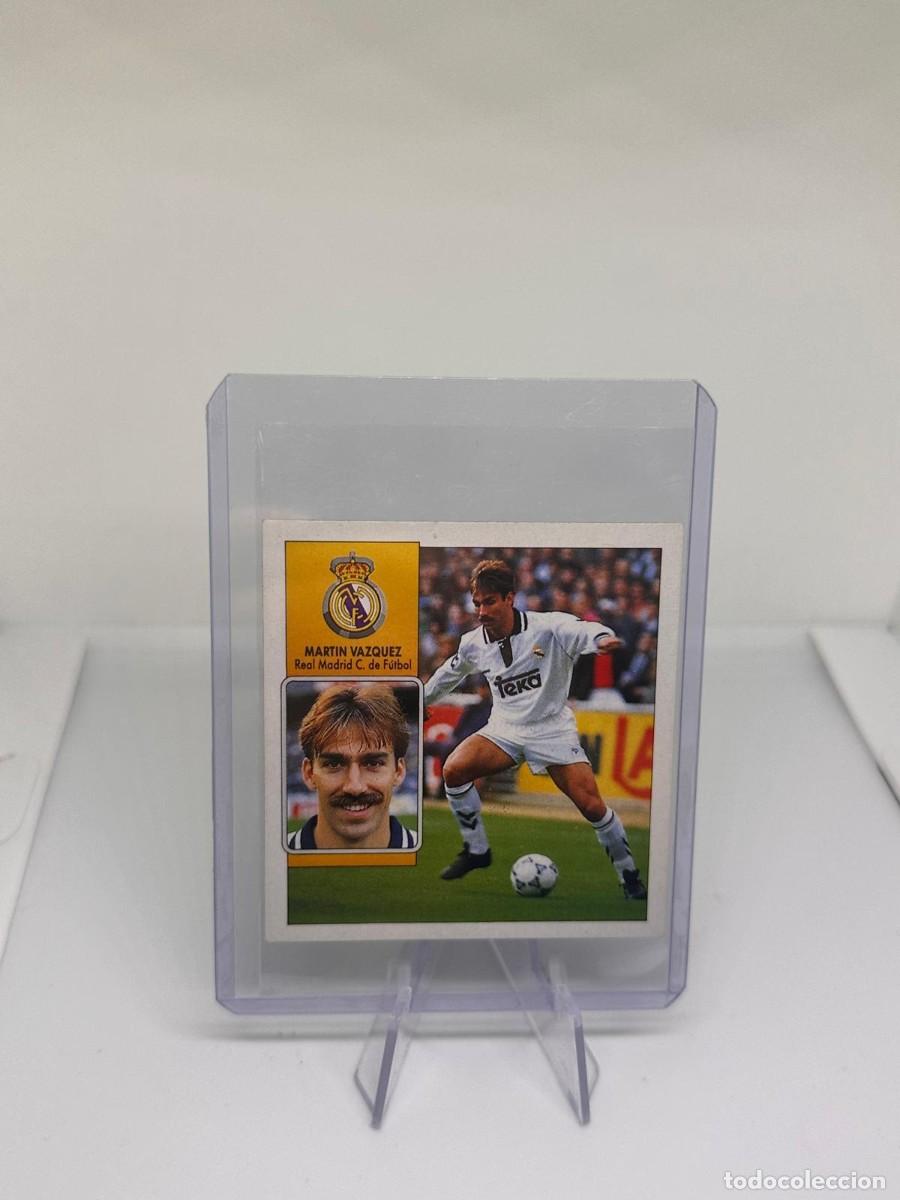 Cromos de Futebol: Martin Vazquez Coloca Real Madrid Liga Este 92 93 1992 1993 Sin pegar