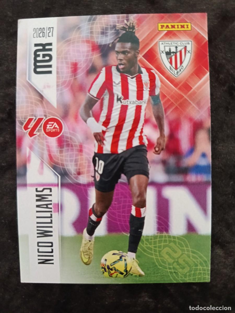 Cromos de f&uacute;tbol: MGK 2026/27 MEGACRACKS PANINI. #54 NICO WILLIAMS. ATH. BILBAO
