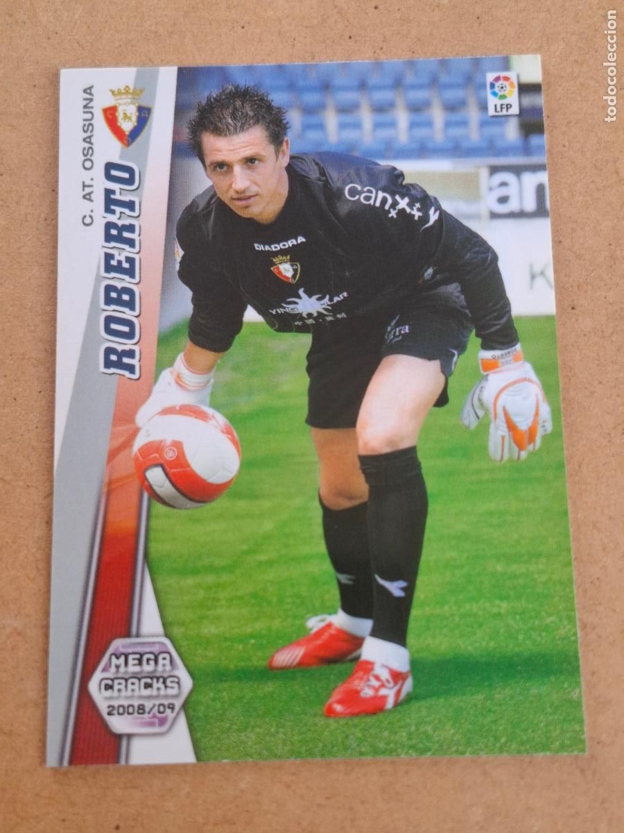 Cromos de f&uacute;tbol: MEGACRACKS 2008 2009 08 09 - PANINI - 436 ROBERTO - AT. OSASUNA
