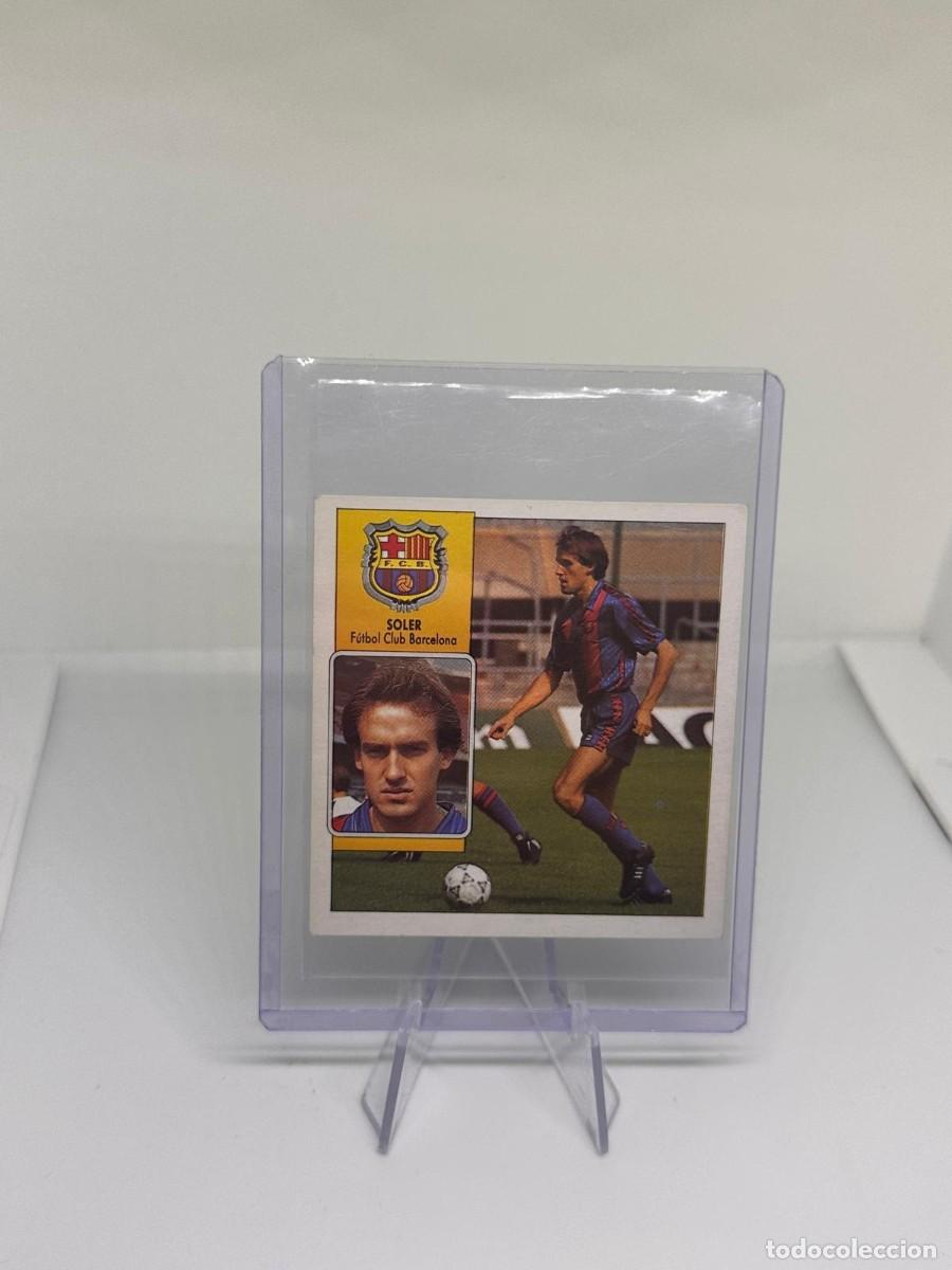 Cromos de Futebol: Soler Coloca FC Barcelona Liga Este 92 93 1992 1993 Sin pegar