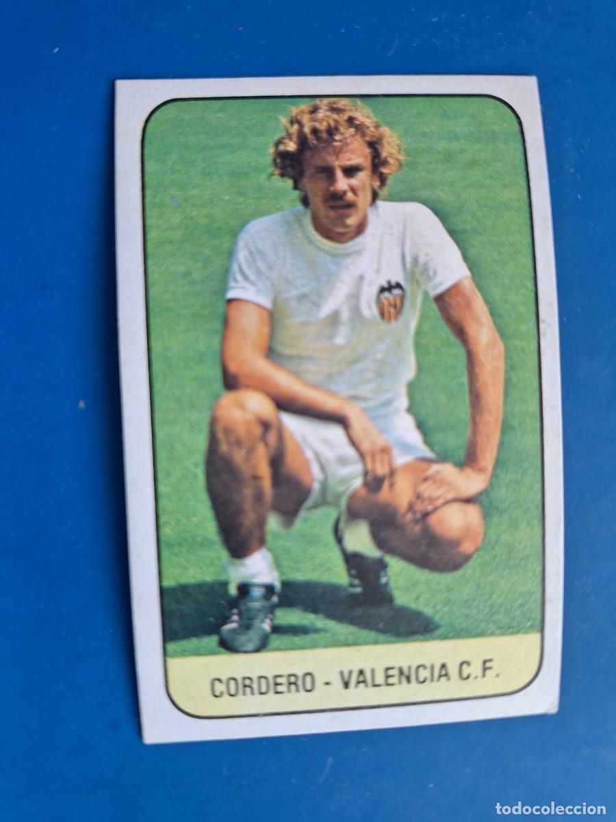 Cromos de f&uacute;tbol: Este 78 79 1978 1979 Cordero Valencia