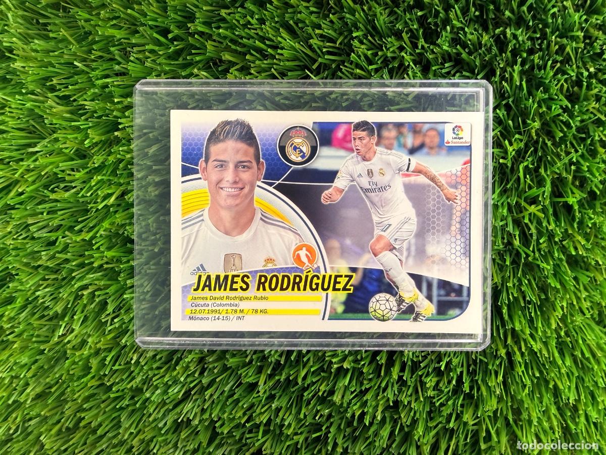 Cromos de f&uacute;tbol: N&ordm; 13 James Rodr&iacute;guez Real Madrid CF Liga Este 16 17
