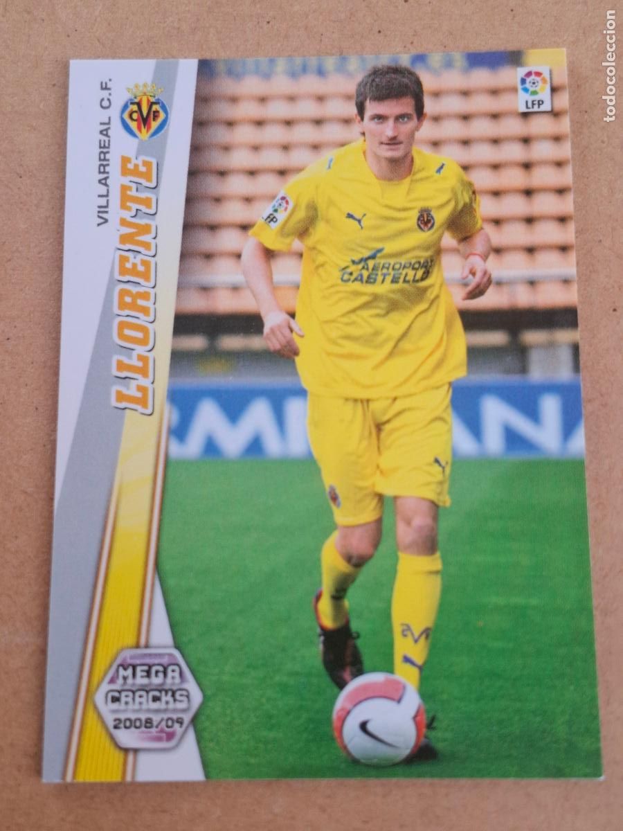 Cromos de f&uacute;tbol: MEGACRACKS 2008 2009 08 09 - PANINI - 438 LLORENTE - VILLARREAL CF