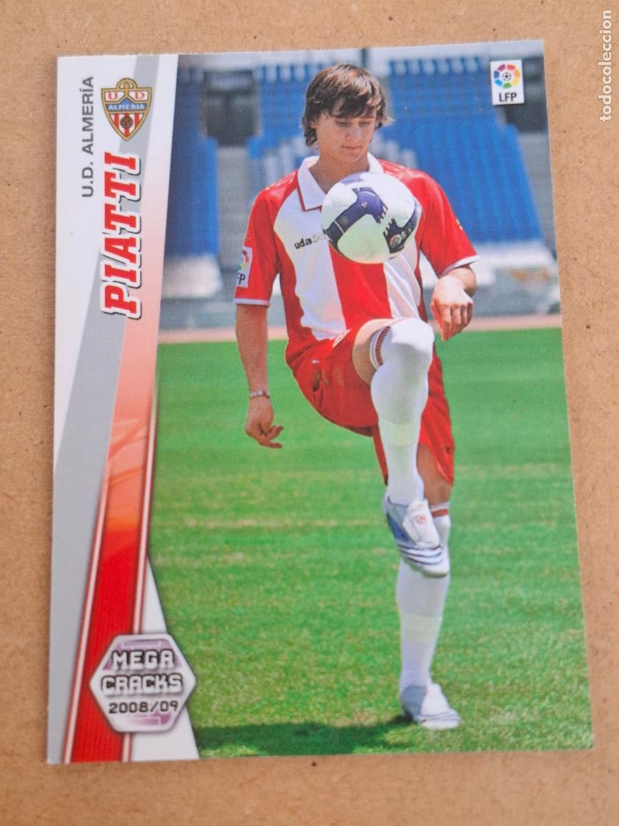 Cromos de f&uacute;tbol: MEGACRACKS 2008 2009 08 09 - PANINI - 439 PIATTI - UD ALMER&Iacute;A