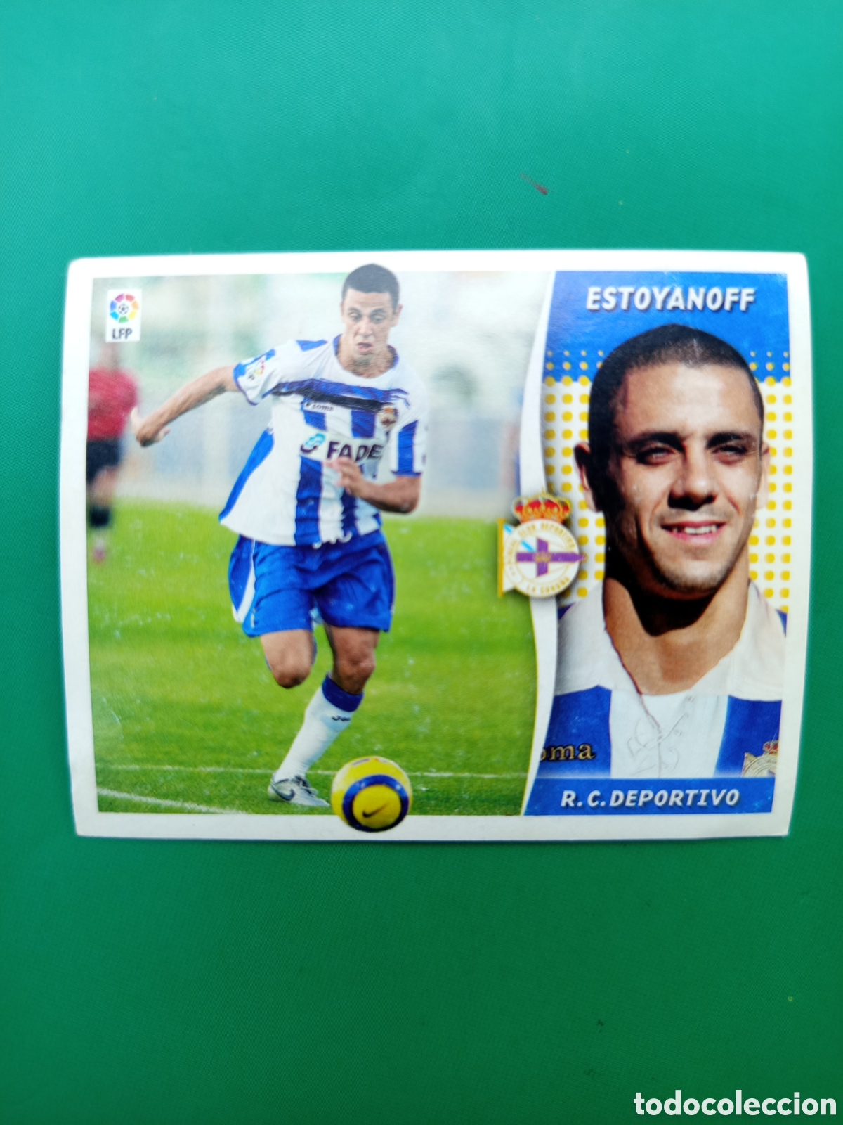 Football Stickers: ❇️ CROMO ⚽ ESTOYANOFF DEPORTIVO DE LA CORU&Ntilde;A DIF&Iacute;CIL 06 07 2006 2007 COLECCIONES ESTE SIN PEGAR ❇️