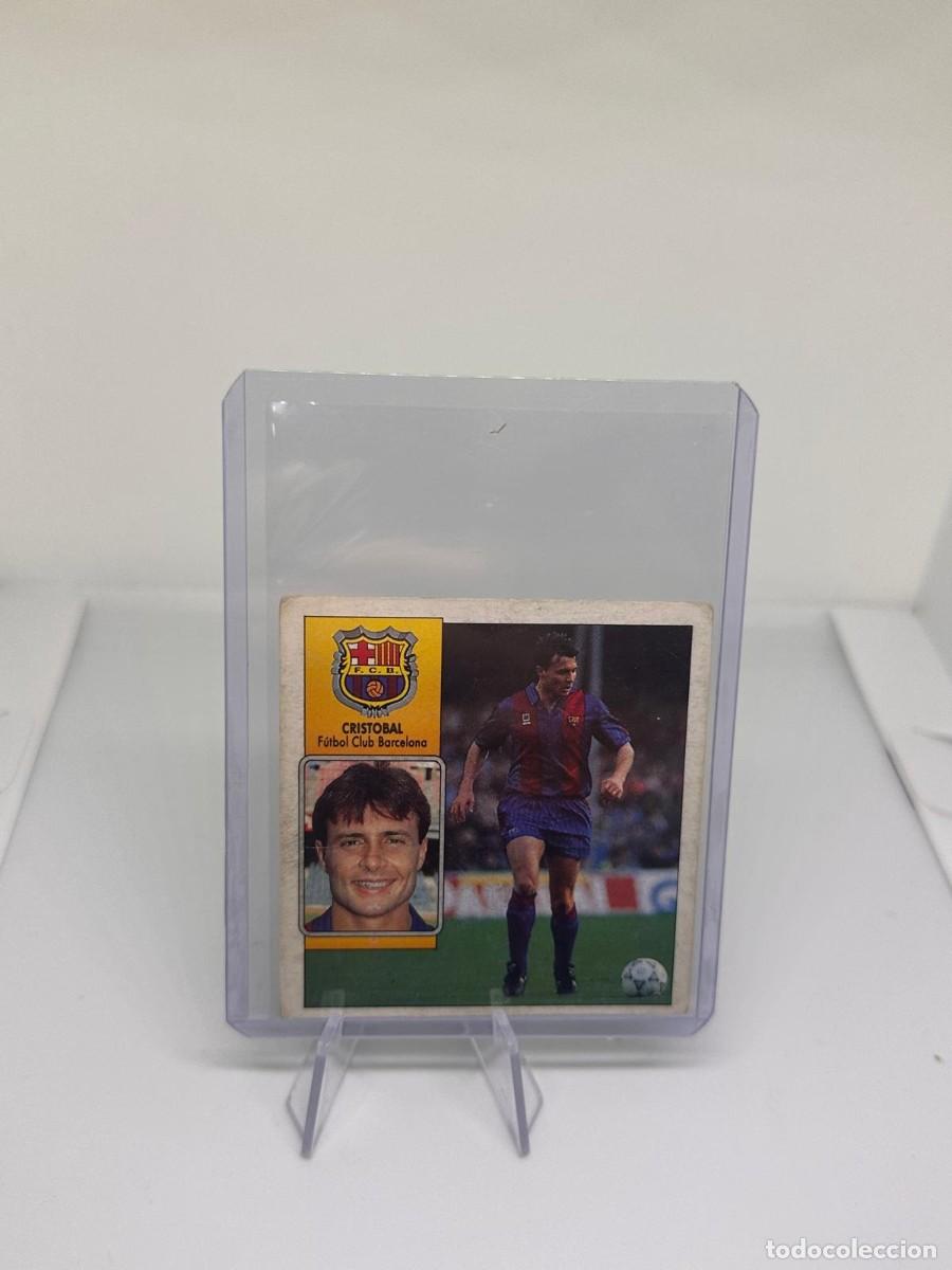 Cartes &agrave; collectionner de Football: Cristobal FC Barcelona Liga Este 92 93 1992 1993 Sin pegar