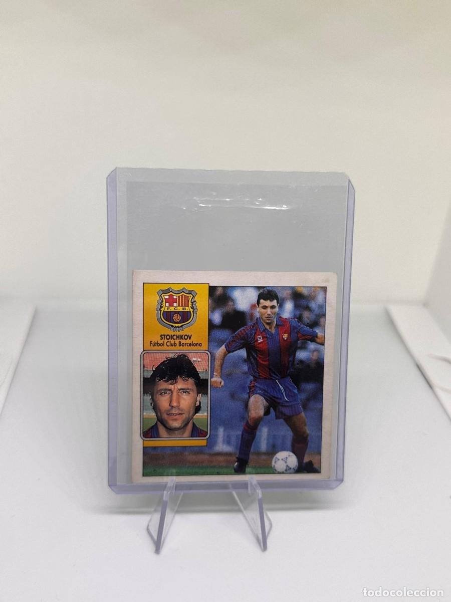 Football Stickers: Stoichkov FC Barcelona Liga Este 92 93 1992 1993 Sin pegar
