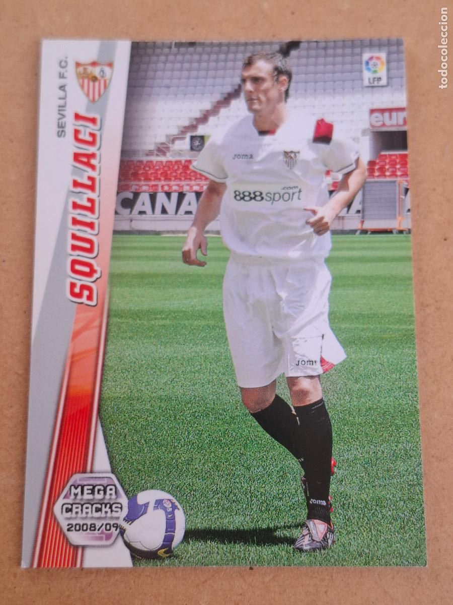 Cromos de f&uacute;tbol: MEGACRACKS 2008 2009 08 09 - PANINI - 440 SQUILLACI - SEVILLA FC