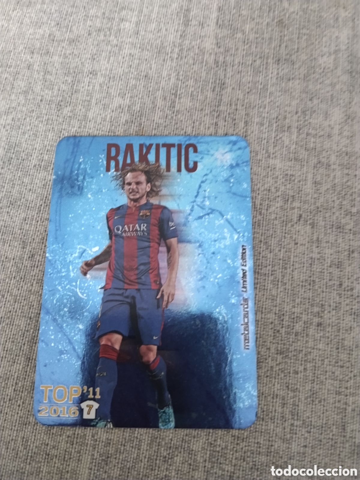 Cromos de f&uacute;tbol: MUNDICROMO 2016 - RAKITIC - FC BARCELONA N&ordm; 7 DEL TOP 11