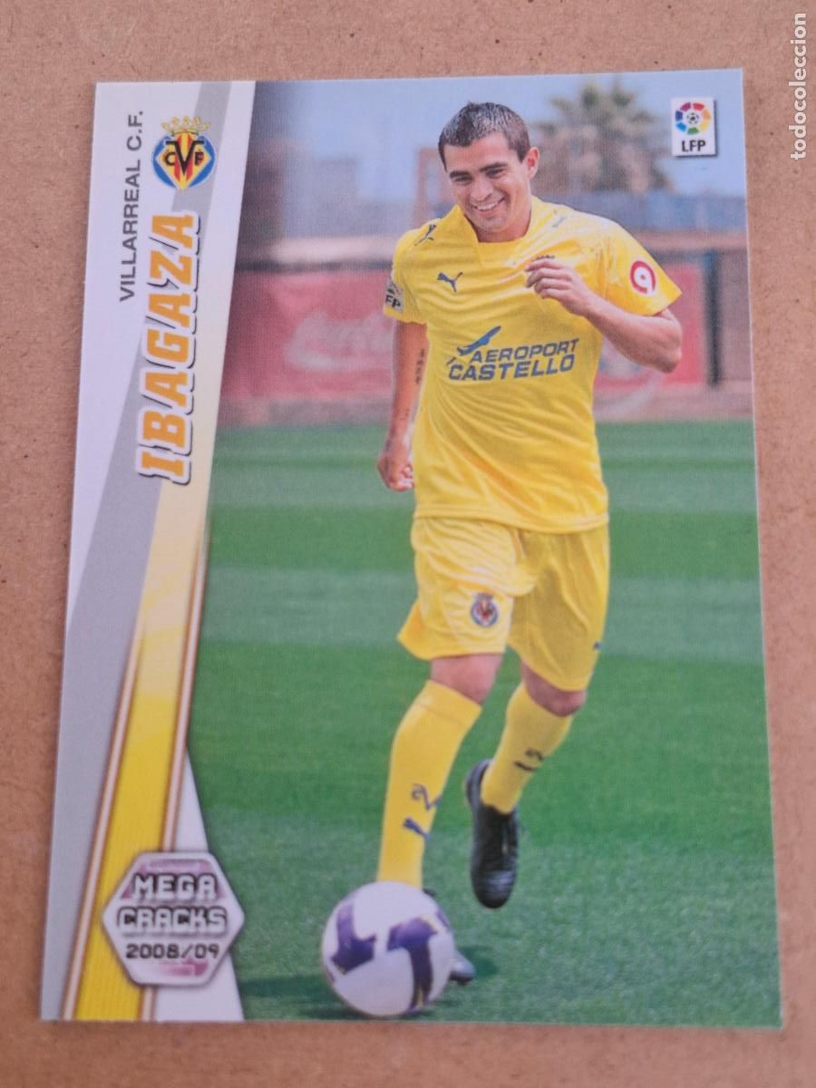 Cromos de f&uacute;tbol: MEGACRACKS 2008 2009 08 09 - PANINI - 442 IBAGAZA - VILLARREAL CF