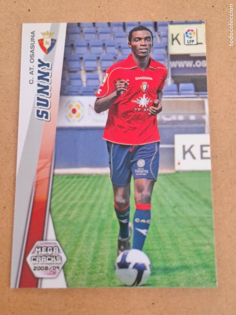 Cromos de f&uacute;tbol: MEGACRACKS 2008 2009 08 09 - PANINI - 443 SUNNY - AT. OSASUNA