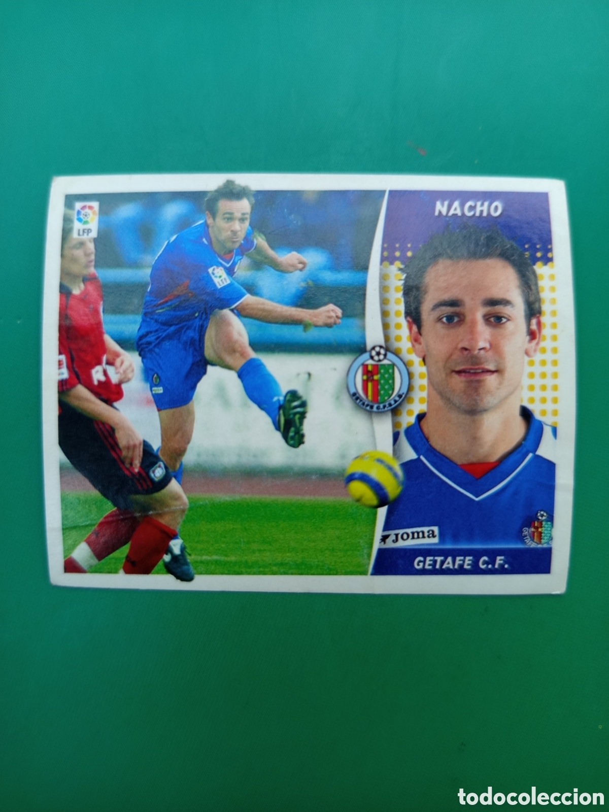 Football Stickers: ❇️ CROMO ⚽ NACHO GETAFE DIF&Iacute;CIL 06 07 2006 2007 COLECCIONES ESTE SIN PEGAR ❇️