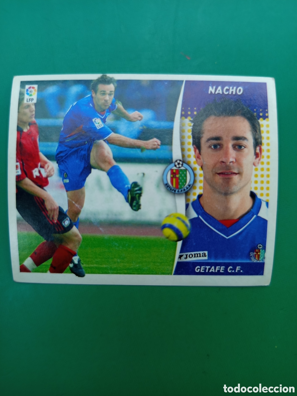 Football Stickers: ❇️ CROMO ⚽ NACHO GETAFE DIF&Iacute;CIL 06 07 2006 2007 COLECCIONES ESTE SIN PEGAR ❇️