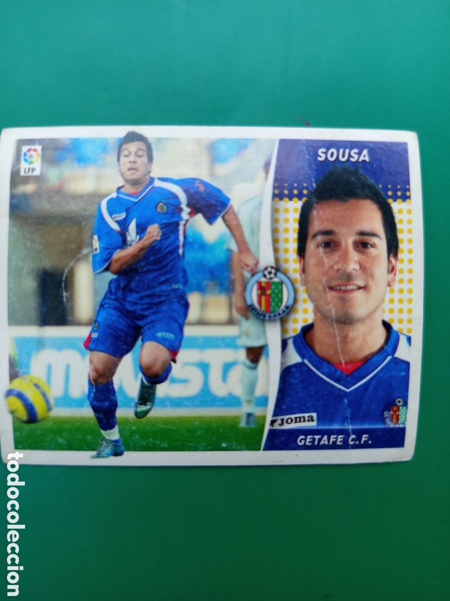 Football Stickers: ❇️ CROMO ⚽ SOUSA GETAFE DIF&Iacute;CIL 06 07 2006 2007 COLECCIONES ESTE SIN PEGAR ❇️