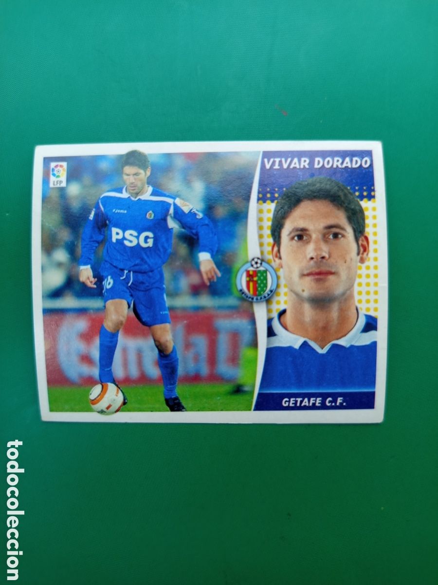 Cromos de f&uacute;tbol: ❇️ CROMO ⚽ VIVAR DORADO GETAFE 06 07 2006 2007 COLECCIONES ESTE SIN PEGAR ❇️