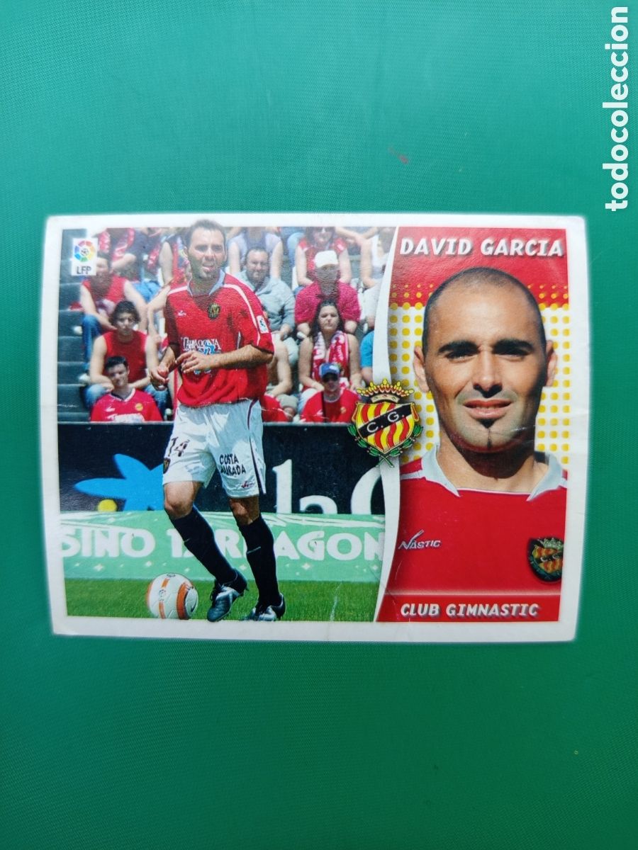 Cromos de f&uacute;tbol: ❇️ CROMO ⚽ DAVID GARC&Iacute;A NASTIC DE TARRAGONA 06 07 2006 2007 COLECCIONES ESTE SIN PEGAR ❇️