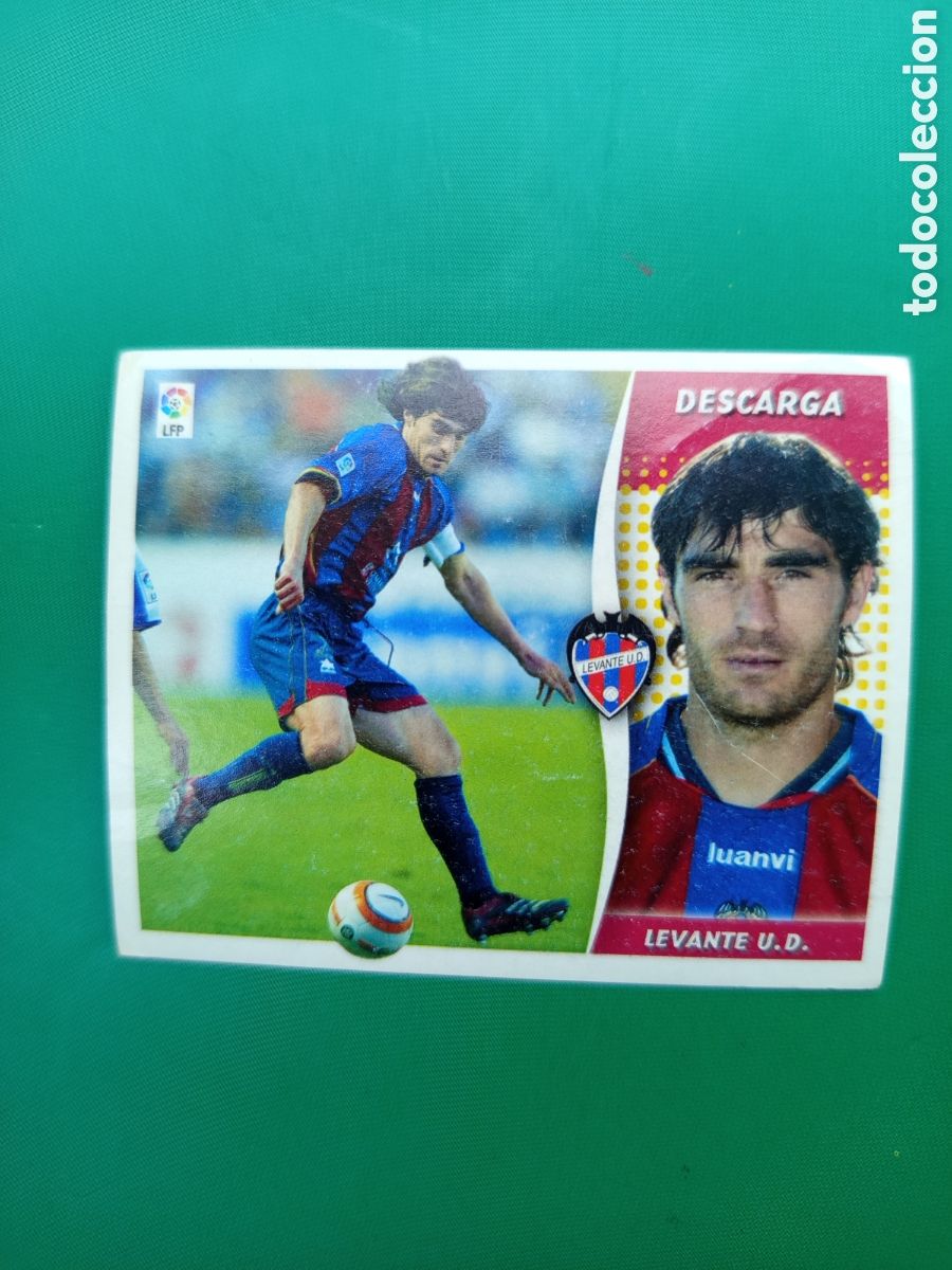 Cromos de f&uacute;tbol: ❇️ CROMO ⚽ DESCARGA LEVANTE 06 07 2006 2007 COLECCIONES ESTE SIN PEGAR ❇️