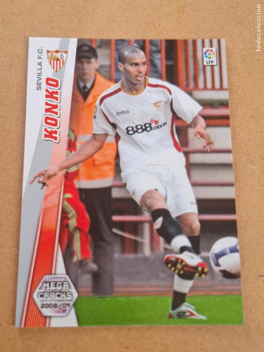 Cartes &agrave; collectionner de Football: MEGACRACKS 2008 2009 08 09 - PANINI - 453 KONKO - SEVILLA FC