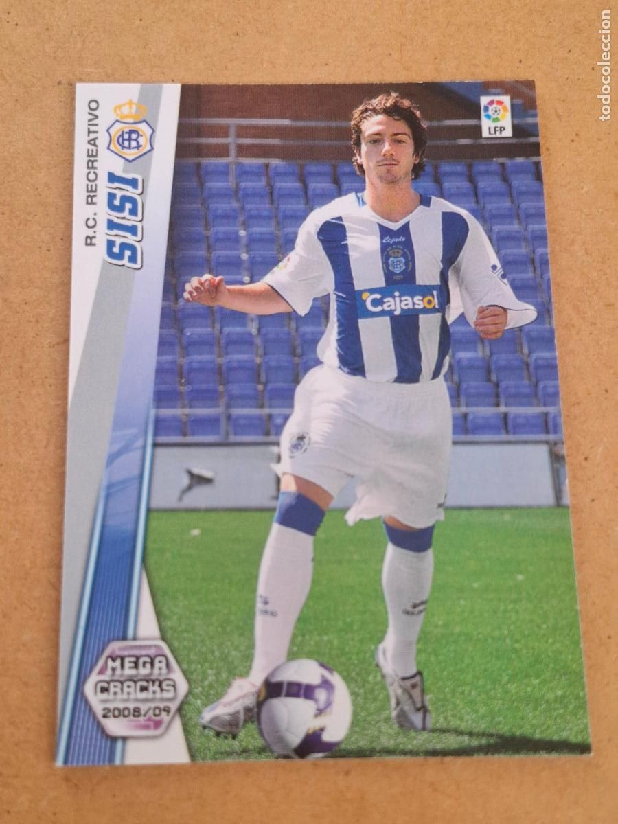 Cartes &agrave; collectionner de Football: MEGACRACKS 2008 2009 08 09 - PANINI - 454 SISI - R.C. RECREATIVO