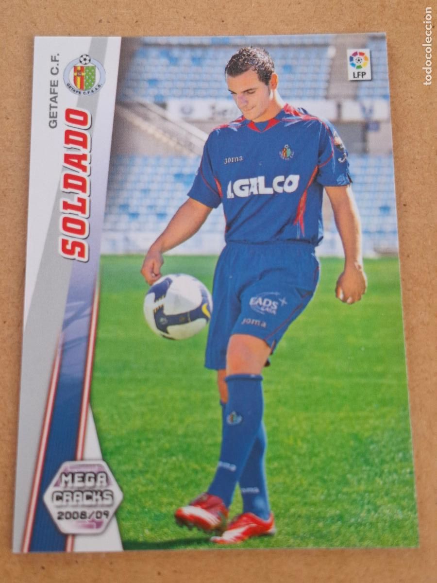 Cartes &agrave; collectionner de Football: MEGACRACKS 2008 2009 08 09 - PANINI - 456 SOLDADO - GETAFE CF