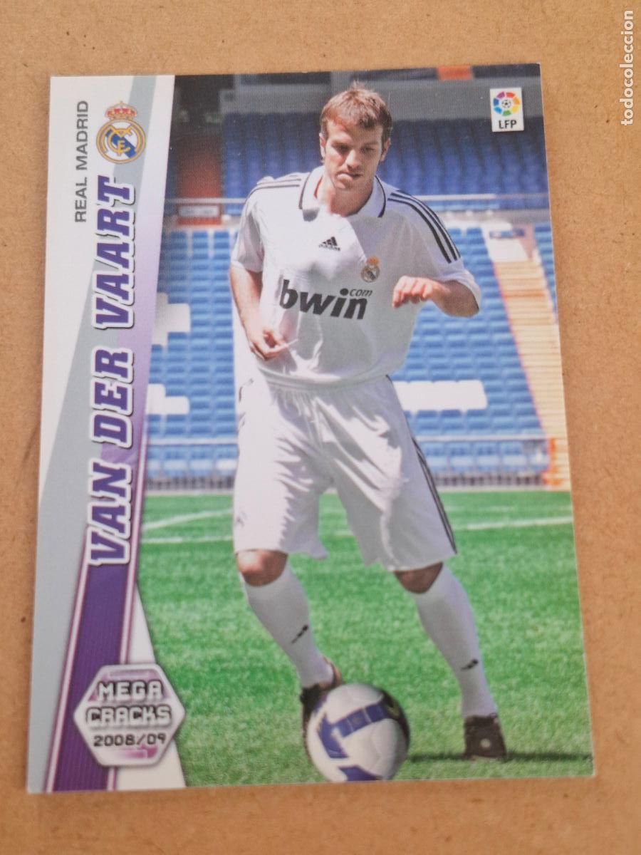 Cartes &agrave; collectionner de Football: MEGACRACKS 2008 2009 08 09 - PANINI - 457 VAN DER VAART - REAL MADRID