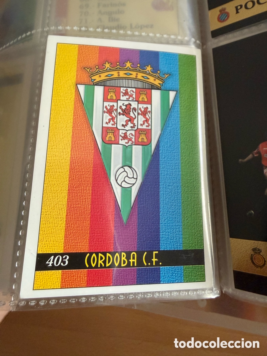 Cartes &agrave; collectionner de Football: MUNDICROMO 2000. 403 C&Oacute;RDOBA