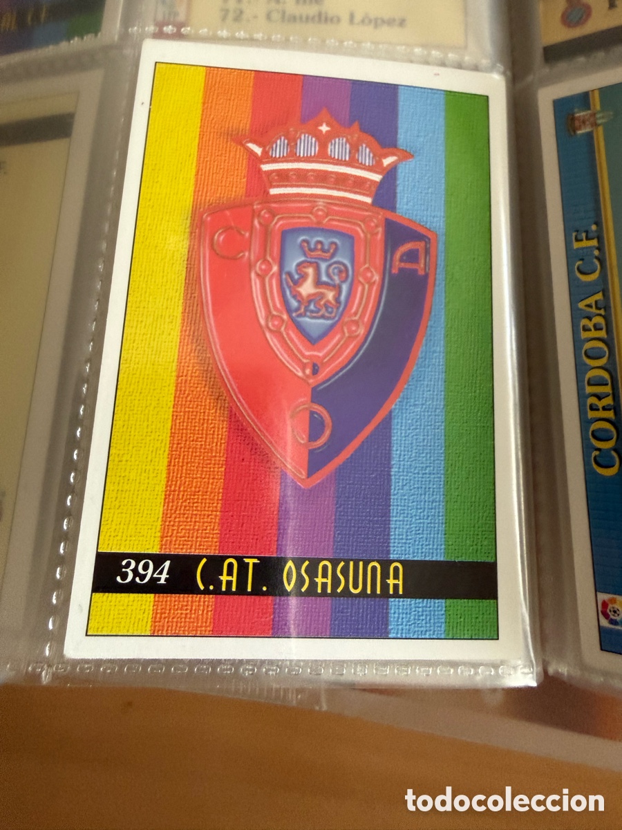Cartes &agrave; collectionner de Football: MUNDICROMO 2000. 394. OSASUNA