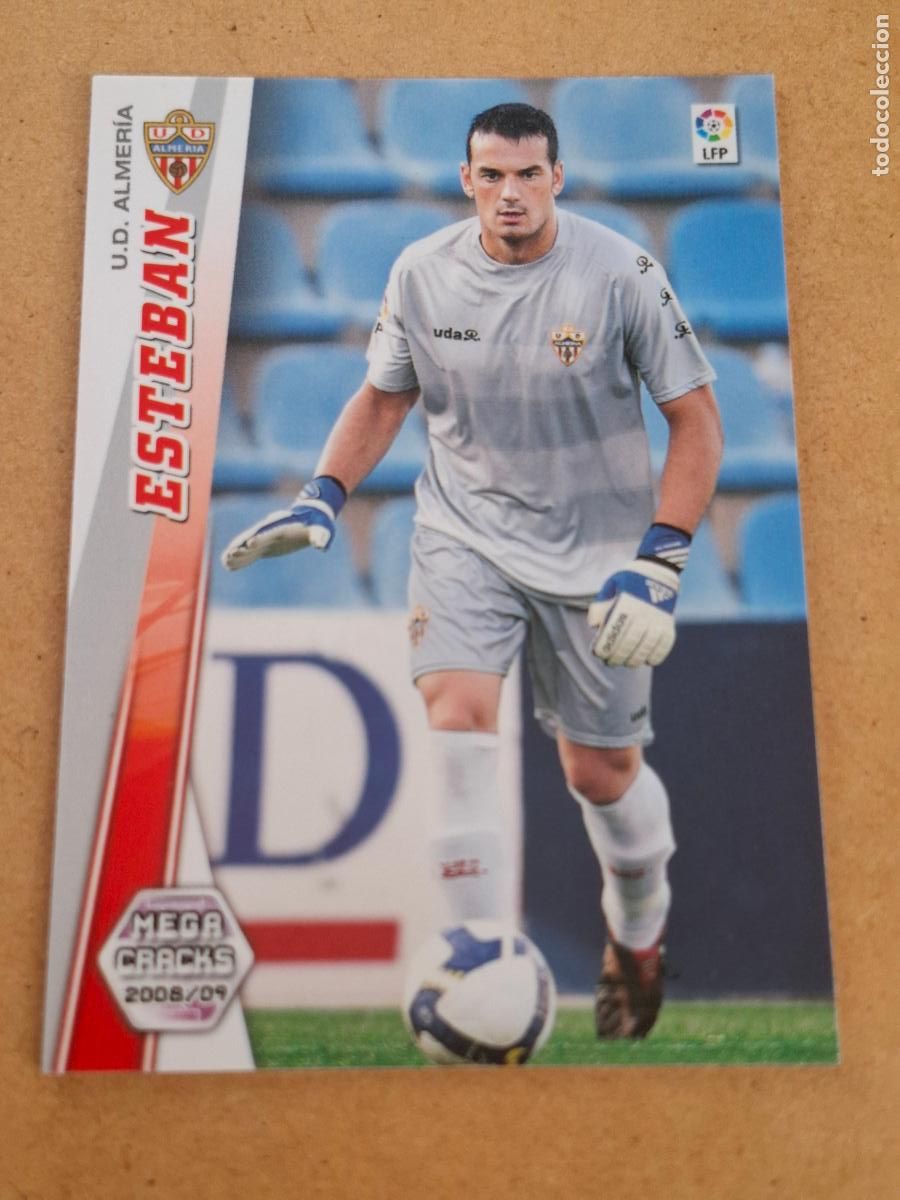Cromos de f&uacute;tbol: MEGACRACKS 2008 2009 08 09 - PANINI - 458 ESTEBAN - UD ALMERIA