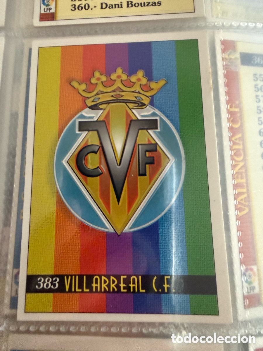 Cromos de f&uacute;tbol: MUNDICROMO 2000. 383. VILLARREAL
