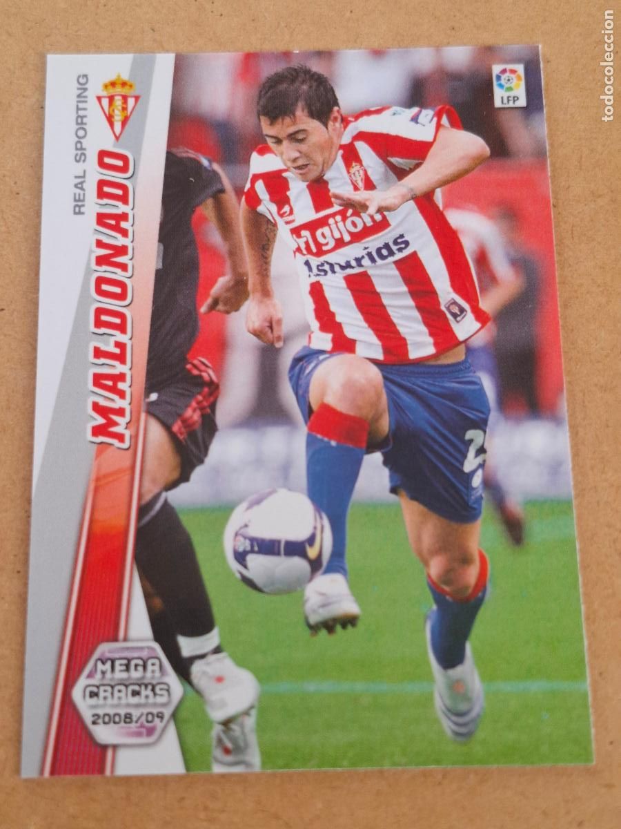 Cromos de f&uacute;tbol: MEGACRACKS 2008 2009 08 09 - PANINI - 463 MALDONADO - SPORTING GIJ&Oacute;N