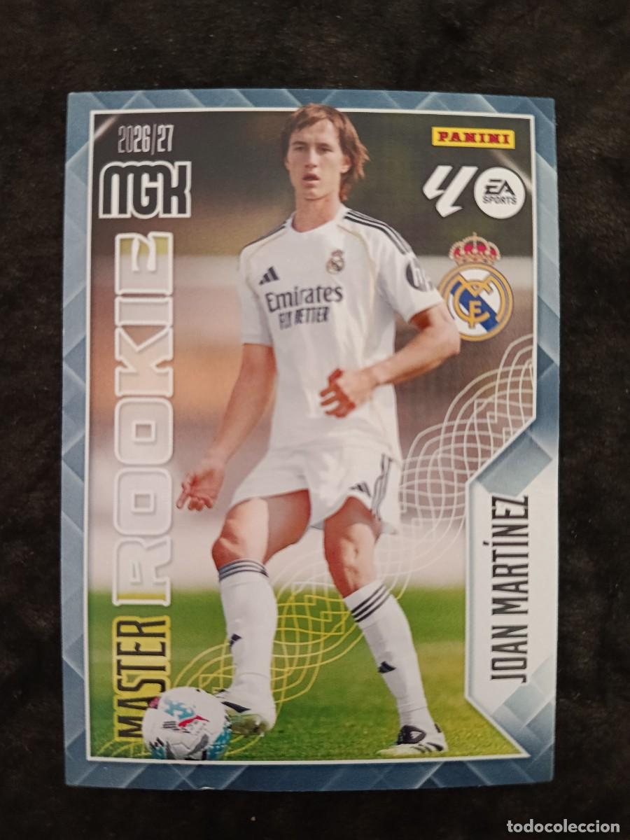 Cromos de f&uacute;tbol: MGK 2026/27 MEGACRACKS PANINI. #413 JOAN MART&Iacute;NEZ. R.MADRID