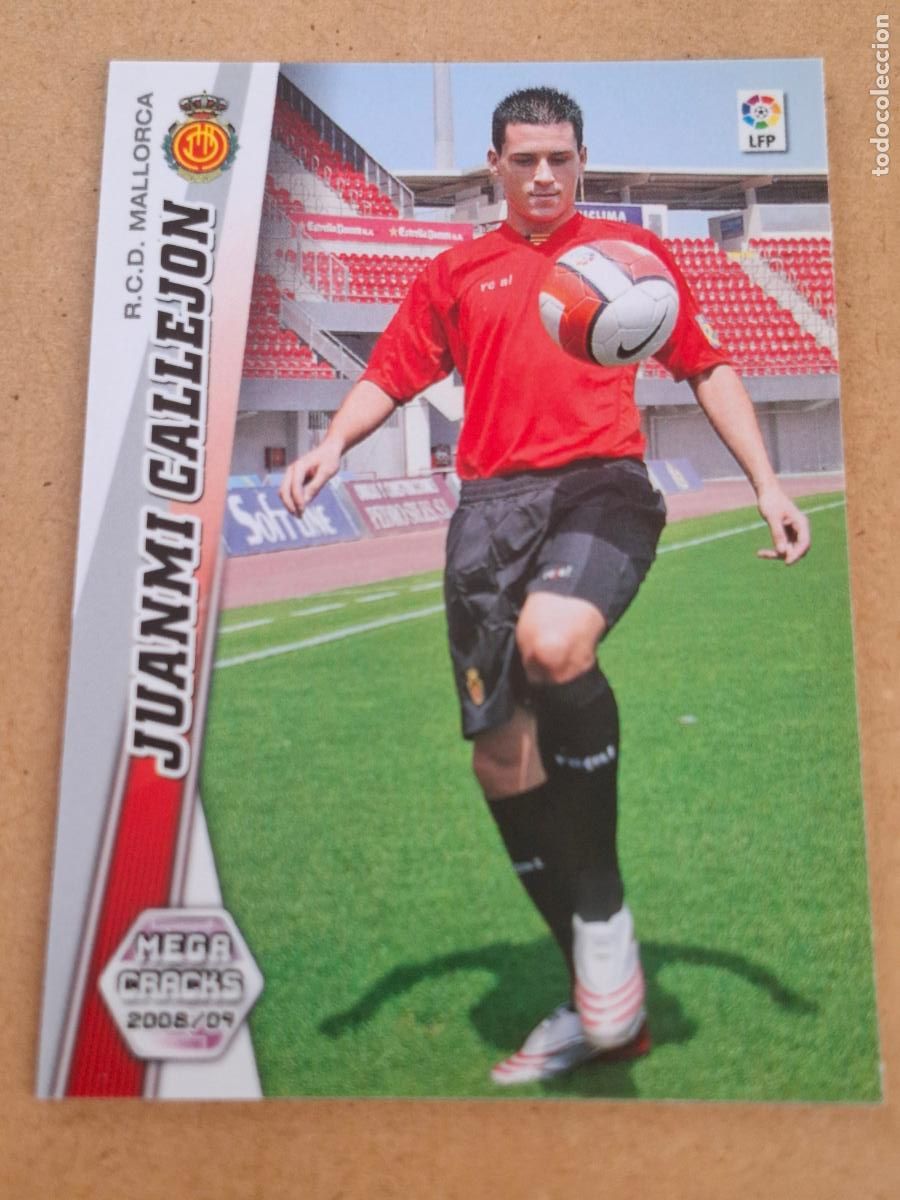 Cromos de f&uacute;tbol: MEGACRACKS 2008 2009 08 09 - PANINI - 465 JUANMI CALLEJ&Oacute;N - RCD. MALLORCA