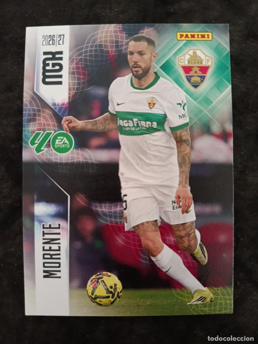 Cartes &agrave; collectionner de Football: MGK 2026/27 MEGACRACKS PANINI. #158 MORENTE. ELCHE CF.