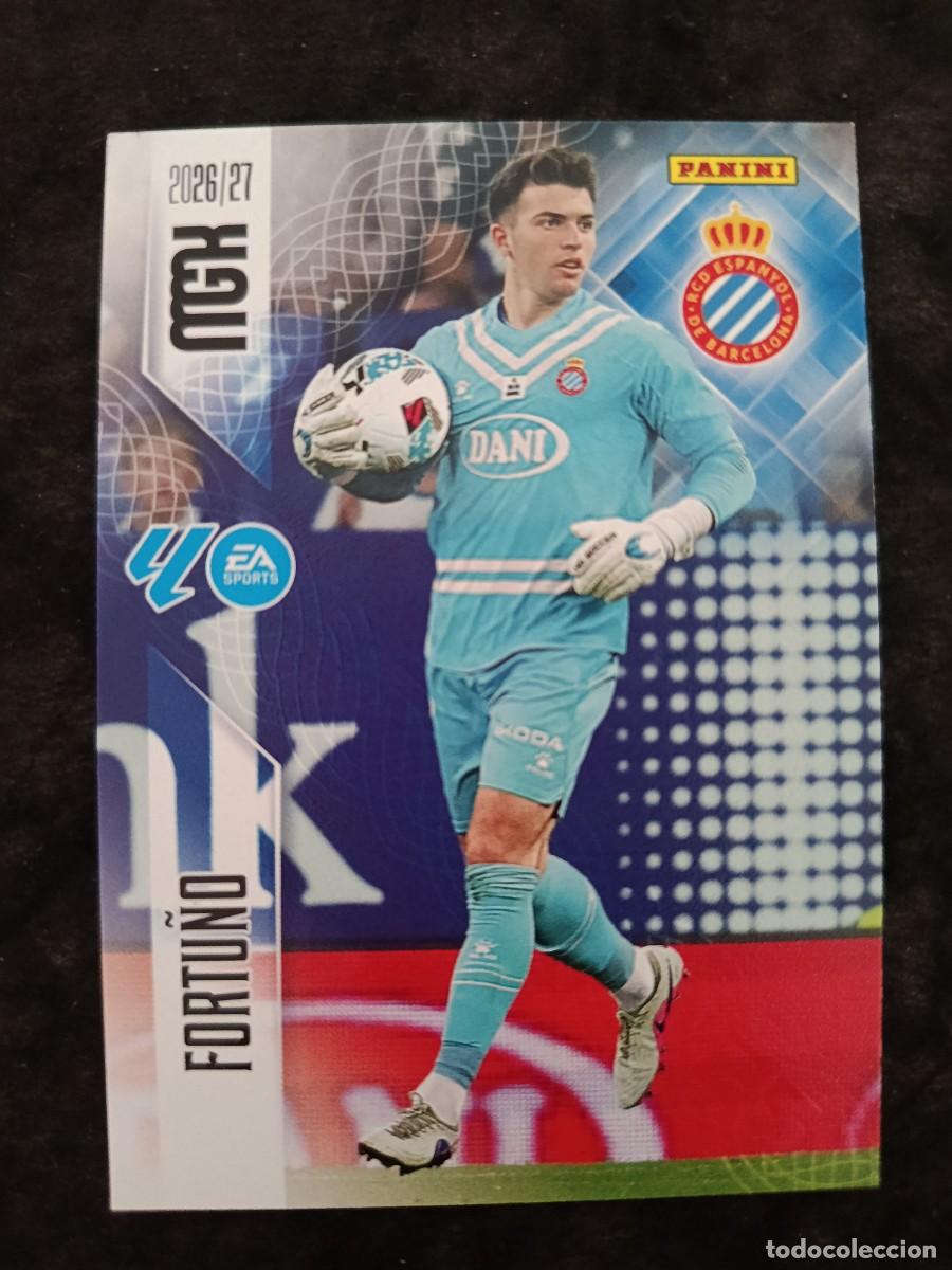 Cartes &agrave; collectionner de Football: MGK 2026/27 MEGACRACKS PANINI. #165 FORTU&Ntilde;O. R.C.D. ESPA&Ntilde;OL