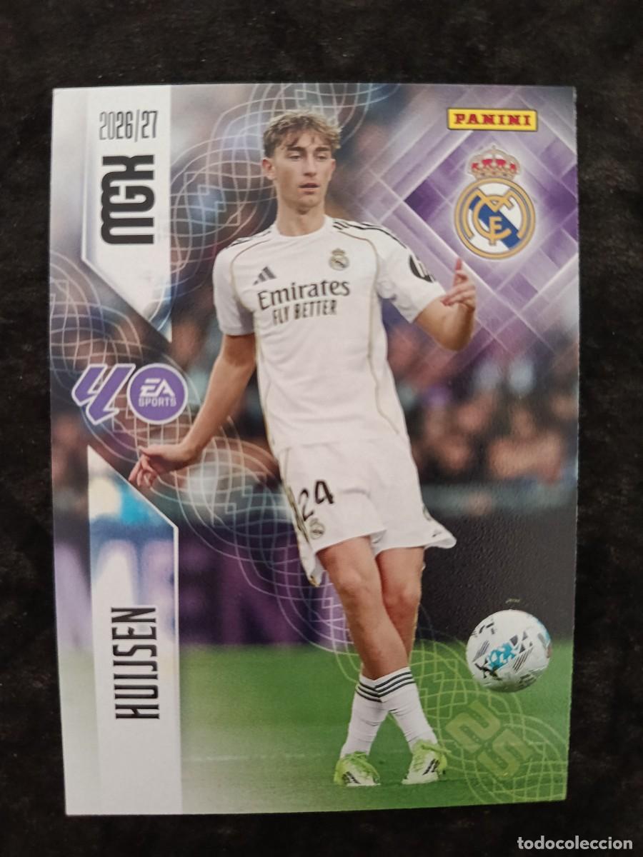 Cromos de f&uacute;tbol: MGK 2026/27 MEGACRACKS PANINI. #222 HUIJSEN. R.MADRID