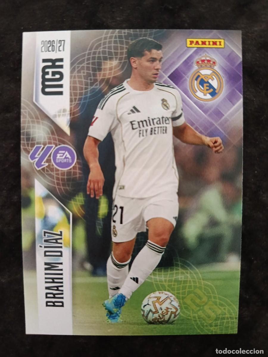 Cromos de f&uacute;tbol: MGK 2026/27 MEGACRACKS PANINI. #230 BRAHIM D&Iacute;AZ. R.MADRID