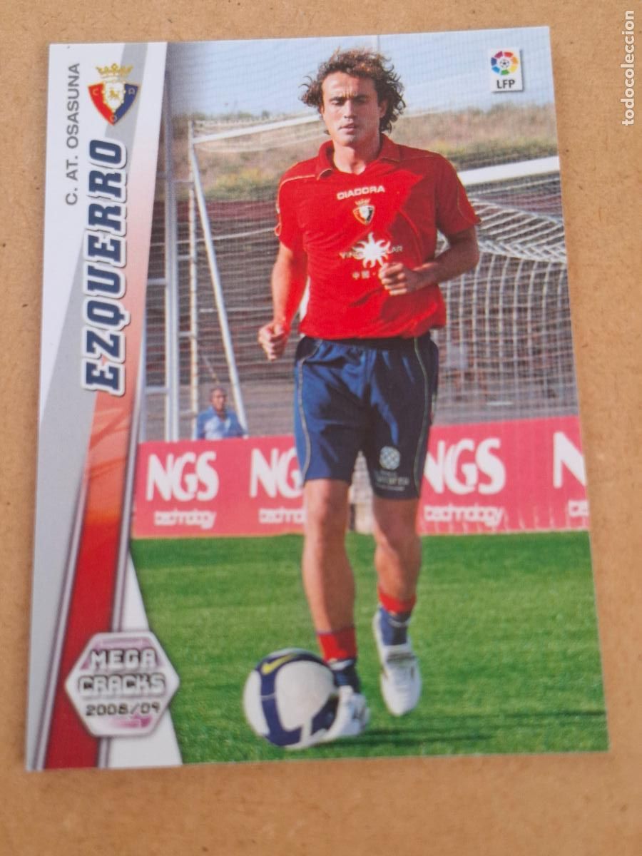 Cromos de f&uacute;tbol: MEGACRACKS 2008 2009 08 09 - PANINI - 466 EZQUERRO - AT. OSASUNA