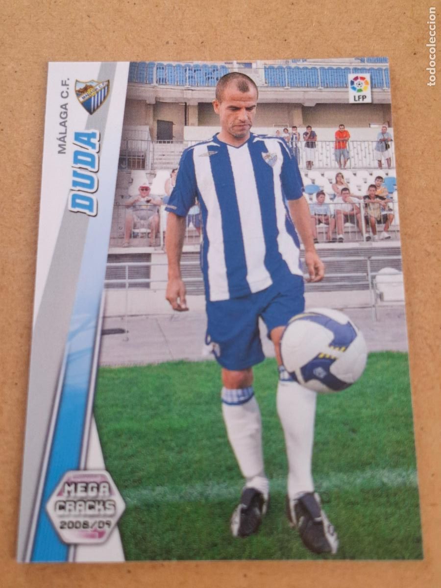 Cromos de f&uacute;tbol: MEGACRACKS 2008 2009 08 09 - PANINI - 464 DUDA - M&Aacute;LAGA CF