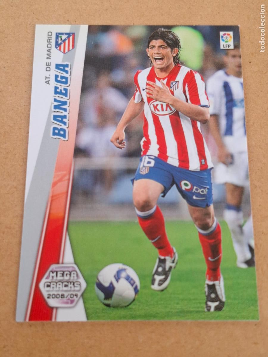 Cartes &agrave; collectionner de Football: MEGACRACKS 2008 2009 08 09 - PANINI - 470 BANEGA - AT. MADRID