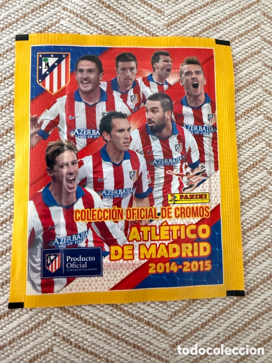 Cartes &agrave; collectionner de Football: Cromos Panini del Atl&eacute;tico de Madrid 2014 2015
