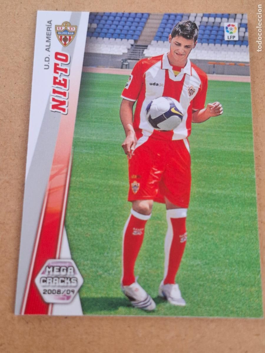 Cromos de f&uacute;tbol: MEGACRACKS 2008 2009 08 09 - PANINI - 472 NIETO - UD. ALMER&Iacute;A