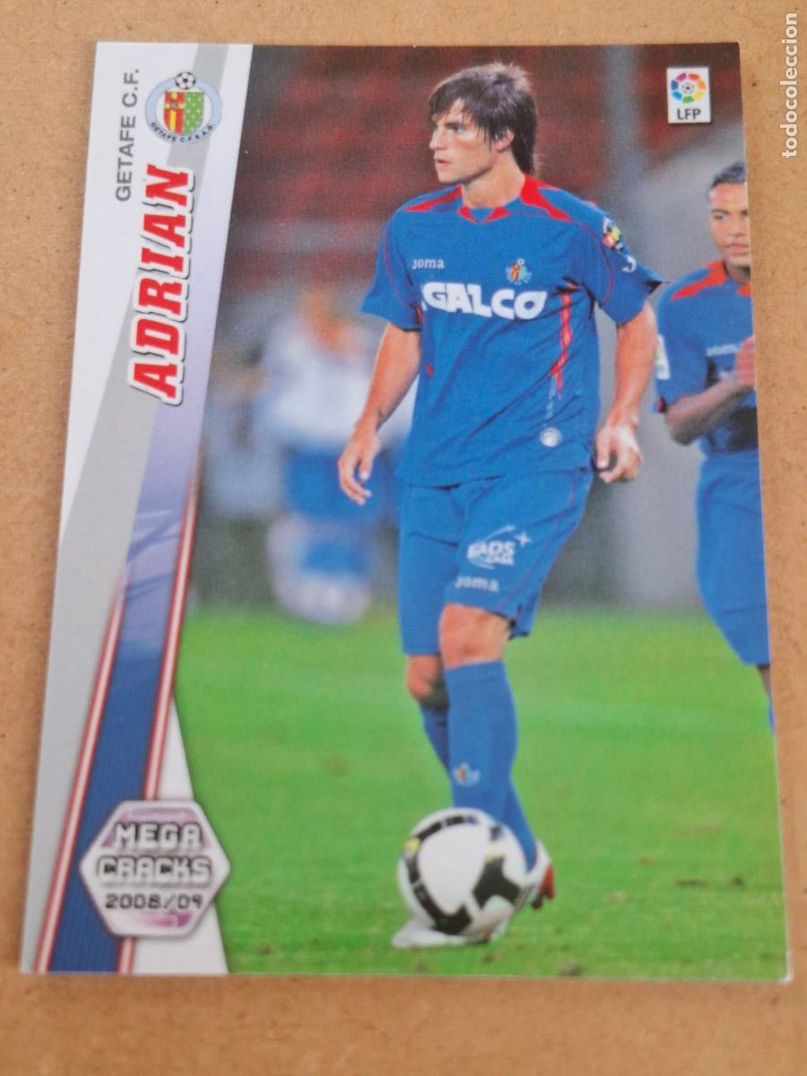 Cartes &agrave; collectionner de Football: MEGACRACKS 2008 2009 08 09 - PANINI - 473 ADRI&Aacute;N - GETAFE CF