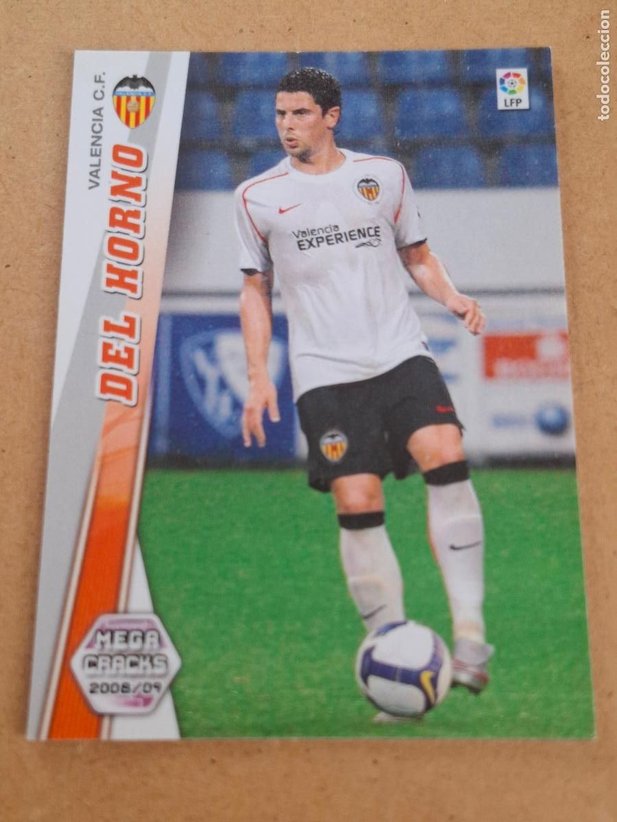 Cartes &agrave; collectionner de Football: MEGACRACKS 2008 2009 08 09 - PANINI - 474 DEL HORNO - VALENCIA CF