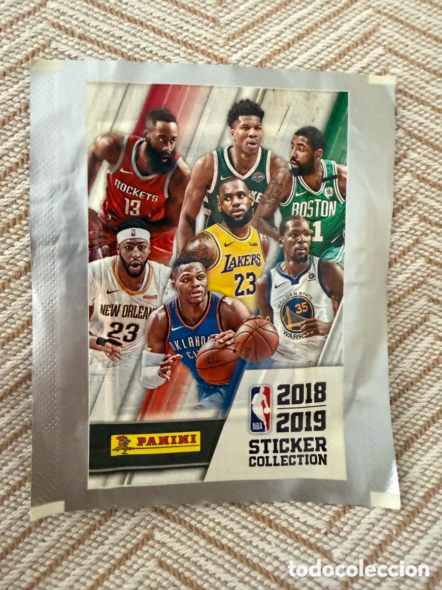 Cromos de f&uacute;tbol: Sobre sin abrir Official Sticker Collection de la UEFA Champions League 2018/19 Topps