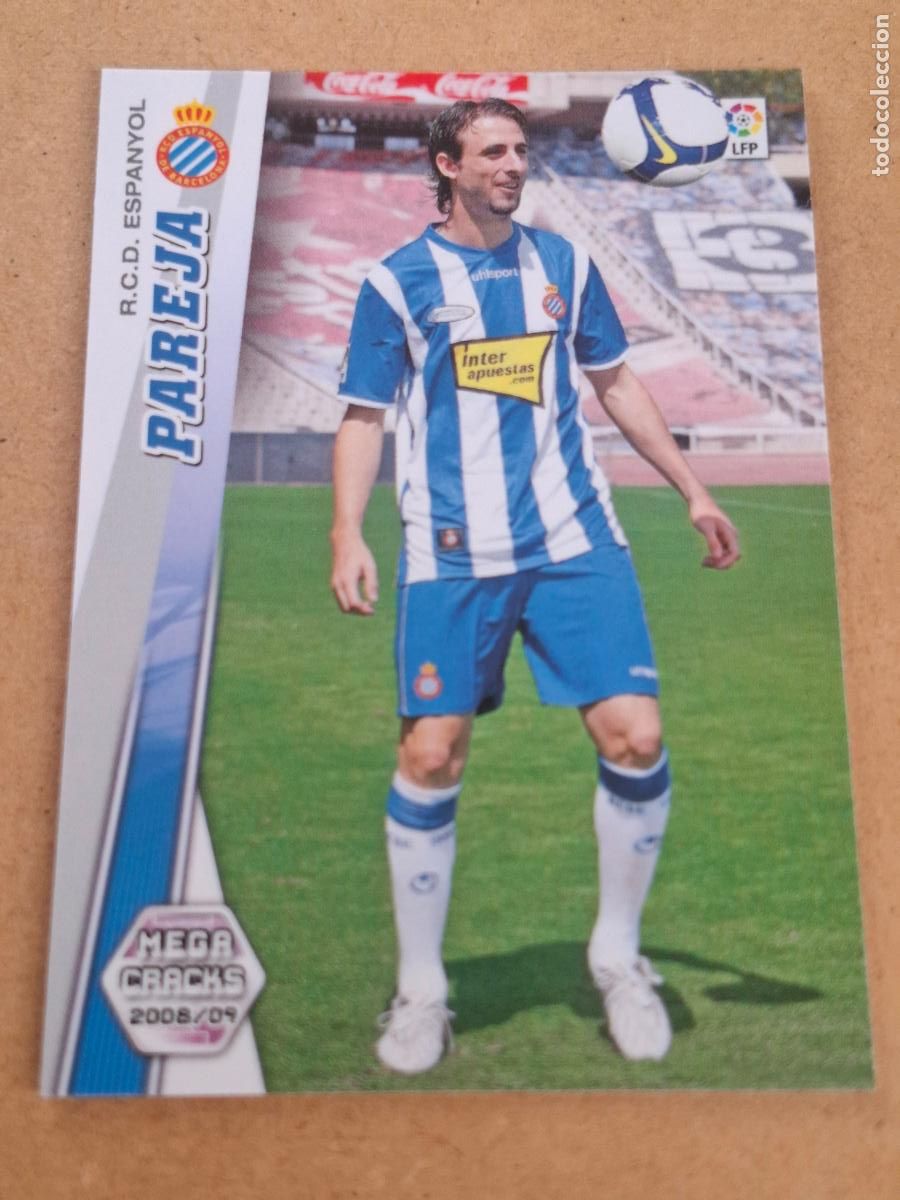 Cromos de f&uacute;tbol: MEGACRACKS 2008 2009 08 09 - PANINI - 475 PAREJA - M&Aacute;LAGA CF