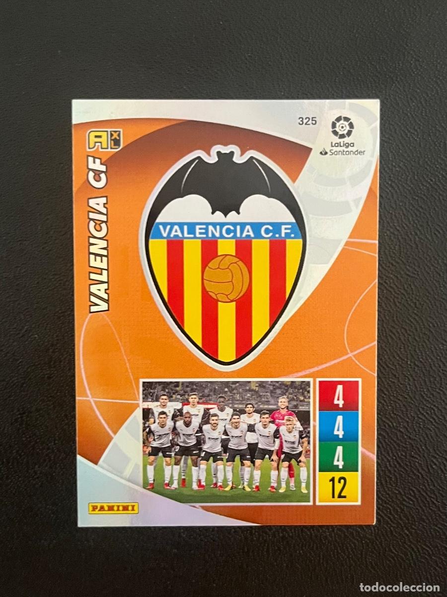 Cromos de f&uacute;tbol: 325 ESCUDO VALENCIA CF ADRENALYN 2021 2022 PANINI CROMO LA LIGA 21 22