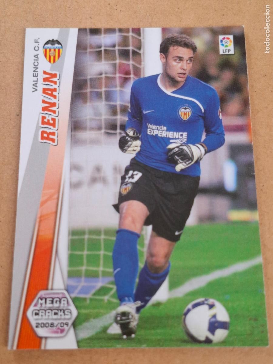 Cromos de f&uacute;tbol: MEGACRACKS 2008 2009 08 09 - PANINI - 477 RENAN - VALENCIA CF