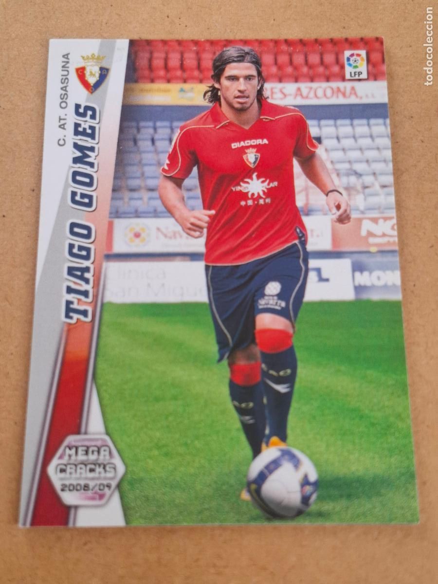 Cromos de f&uacute;tbol: MEGACRACKS 2008 2009 08 09 - PANINI - 478 TIAGO GOMES - AT. OSASUNA