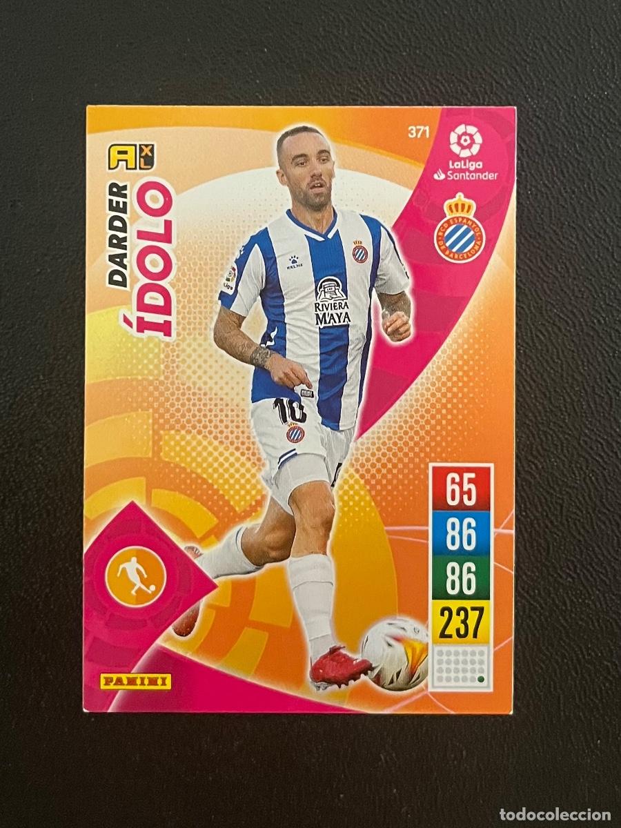 Cromos de f&uacute;tbol: 371 SERGI DARDER RCD ESPANYOL BARCELONA &Iacute;DOLO ADRENALYN 2021 2022 PANINI CROMO LA LIGA 21 22